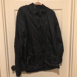 Men’s Hurley Black Rain Jacket - Size M